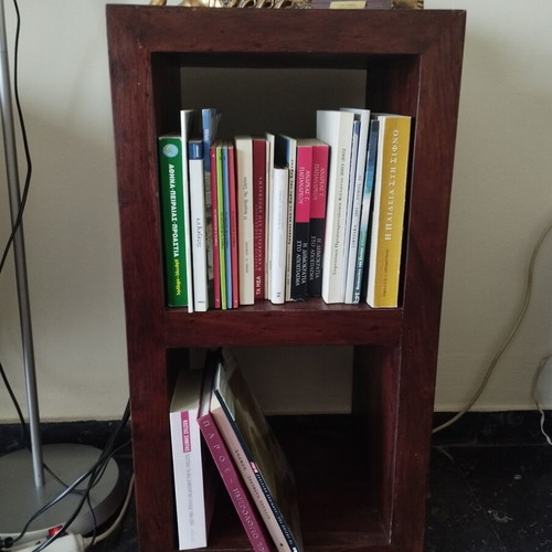 Ethnic Boho Solid Wood Shelves Like New, Set of 2