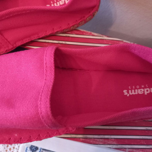 Adam's Shoes espadrilles pink sizes 36 and 37