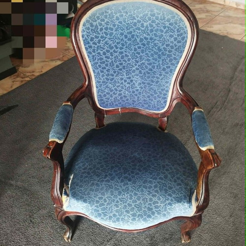 Vintage armchairs used, need restoration, set of two