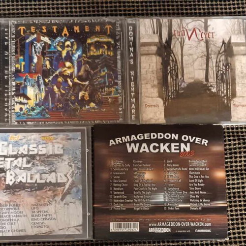 Heavy Metal CD like new, pack of 5