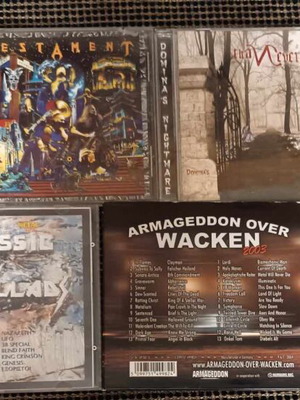 Heavy Metal CD like new, pack of 5