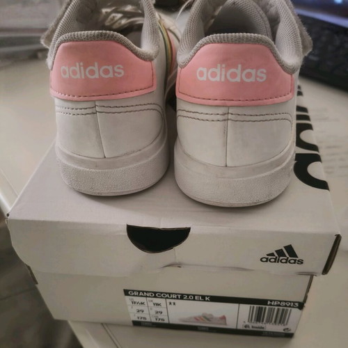 Adidas Grand Court 2.0 kids sneakers size 29 like new