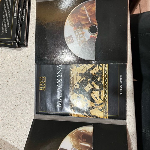 Epic Battles DVD set like new, 6 discs, History Channel