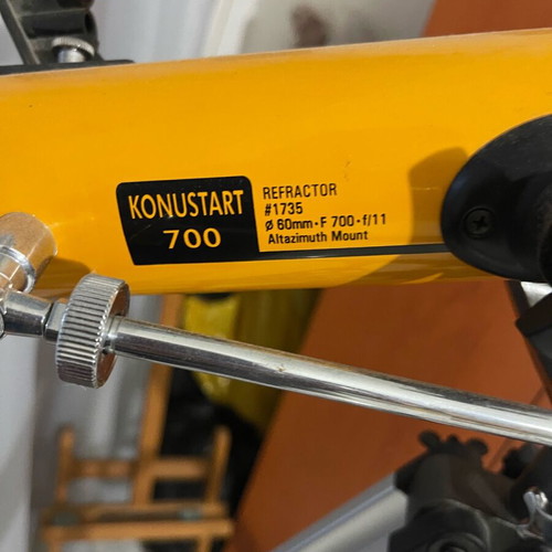 Konustart telescope like new with original box