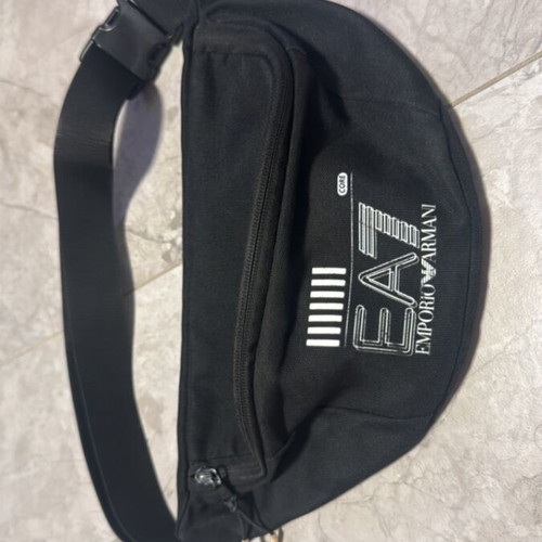 Armani bag medium black like new