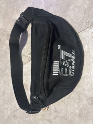 Armani bag medium black like new