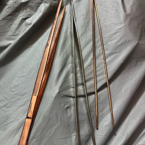 Individual stainless steel champagne buckets and tongs like new