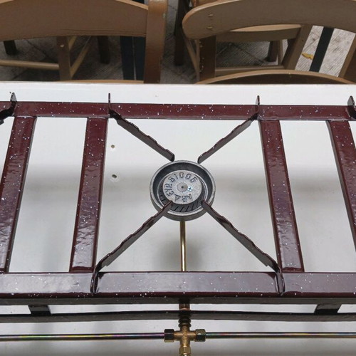 Triple professional gas stove new high pressure