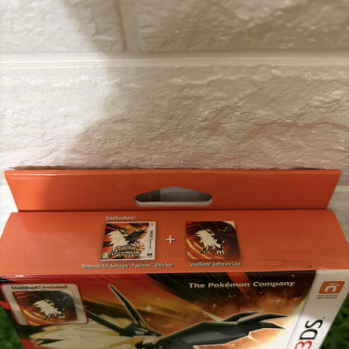 Pokémon Ultra Sun Fan Edition Nintendo 3DS game new with metal case