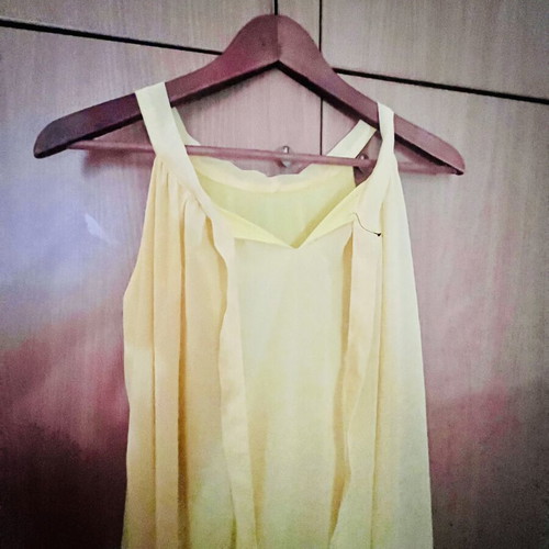 Summer dress new, yellow, size M
