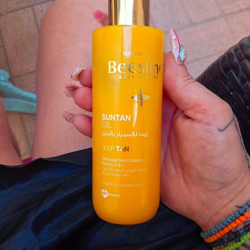 Beesline Suntan Oil Deep Tan 200ml new