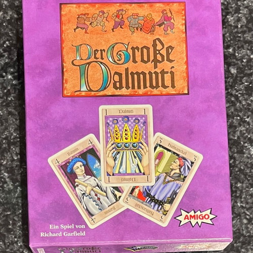 Der Grosse Dalmuti board game unused