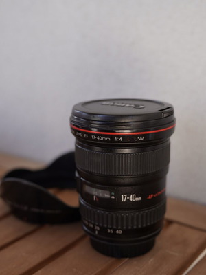Canon 17-40mm f/4L USM μεταχειρισμένος φακός με hood