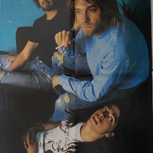 Nirvana Eric Carr poster used, 55x41cm