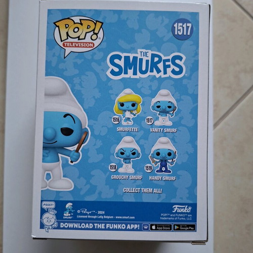 Funko Pop Vanity Smurf like new