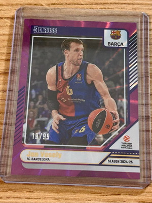 Jan Vesely Barcelona Panini Euroleague 2024-25 numbered card new