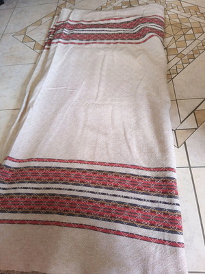Traditional wool fabric new 6.80m length 1.62m width