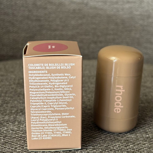 Rhode Pocket Blush Toasted Teddy new unused