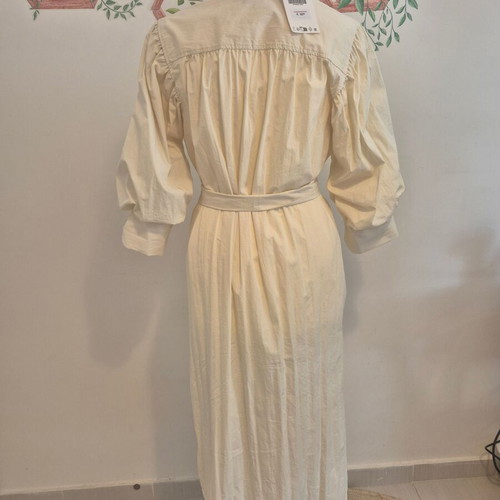 Zara semizie dress new, size S, beige