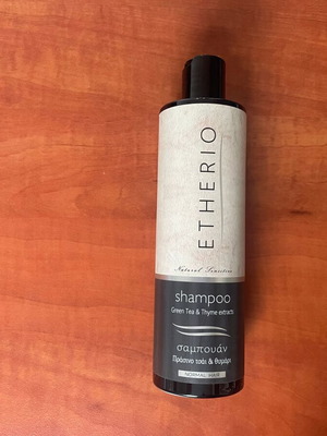 Etherio Shampoo Green Tea & Thyme Extracts 500ml New