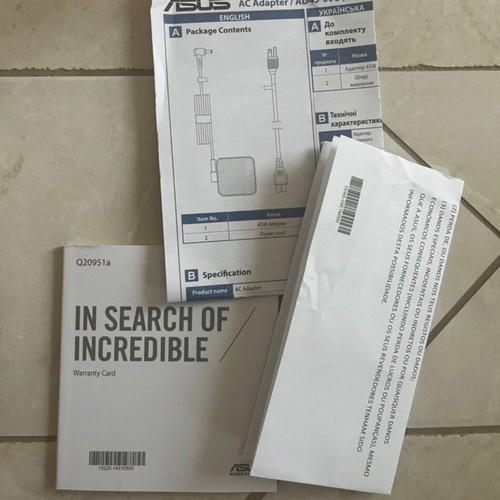 Asus 45W charger new