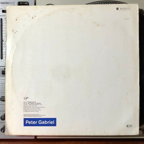 Sledgehammer vinyl used, Peter Gabriel, 12", 45 RPM, maxi-single, pop