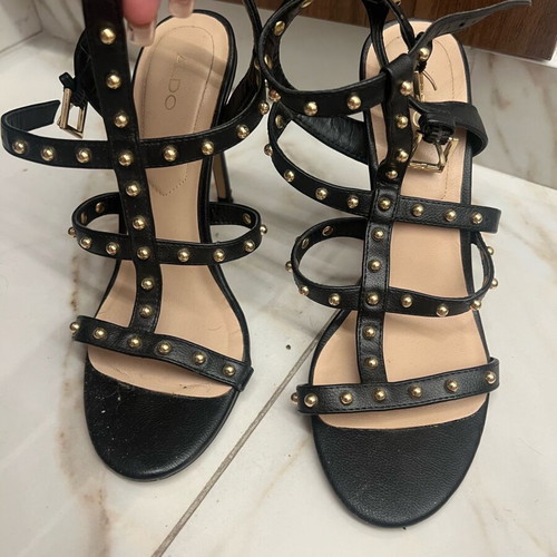 Aldo high heels sandals like new, size 38, black