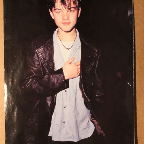 Leonardo DiCaprio Insert Poster from Afisorama Magazine Like New