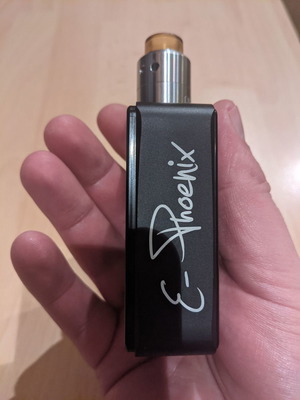 The Fury Squonker V1.2 από E-Phoenix καινούργιο με δώρο πλαϊνά καπάκια