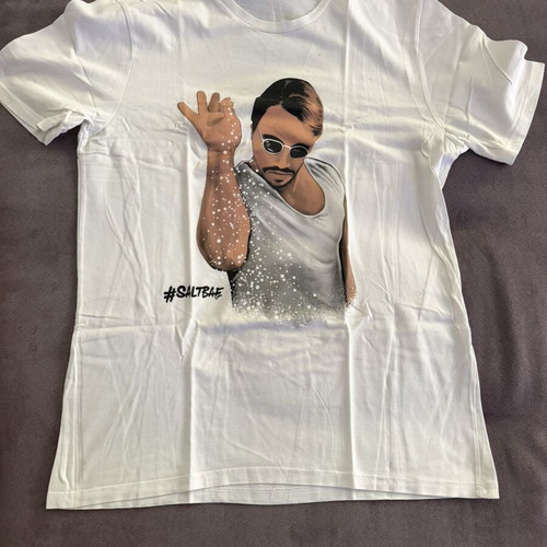 Salt Bae T-shirts, white and black, pack of 2