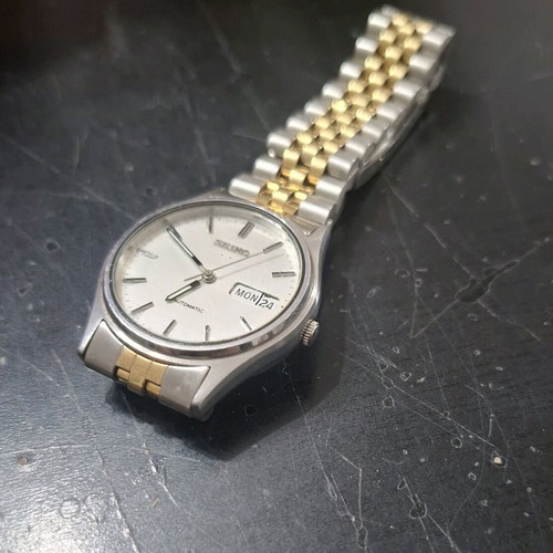 Seiko 5 Automatic two-tone men's watch like new