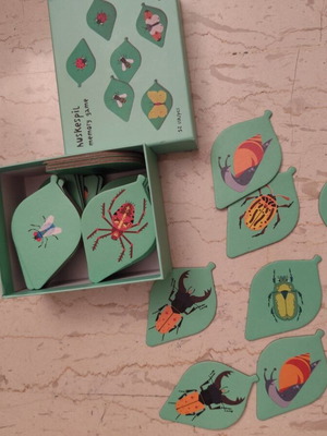 Memory game like new from Flying Tiger with insects