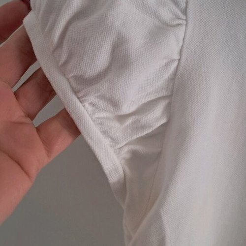 Burberry Short-Sleeve Shirt Medium Size Like New White
