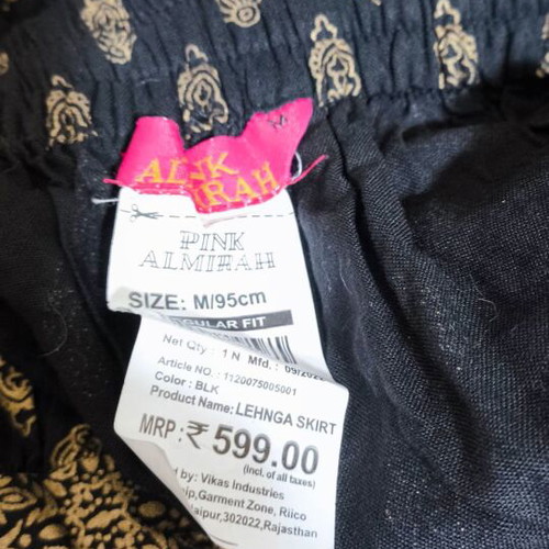 Women's skirts and dress from India used, set of 4 pieces