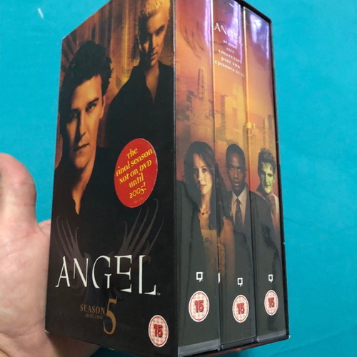 Angel Season 5 VHS tapes 4-6 used from Buffy the Vampire Slayer