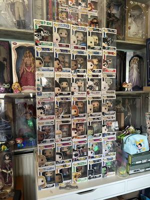 Funko Pop figures like new