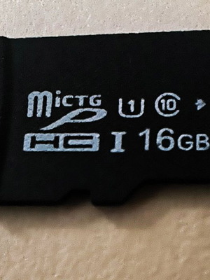 Κάρτα μνήμης Micro SD TF 16 GB με αντάπτορα USB καινούργια