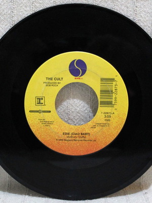 The Cult Edie (Ciao Baby) 7" βινύλιο μεταχειρισμένο, rock