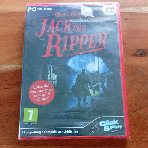 Real Crimes Jack the Ripper PC CD game new sealed