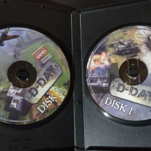 D-Day PC ROM like new with unused CDs