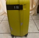 Delsey suitcase large used, dimensions 50x65x24