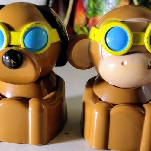 Viking Toys Cute Racers figures used, set of 2