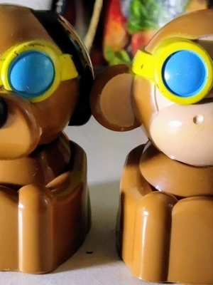 Viking Toys Cute Racers figures used, set of 2