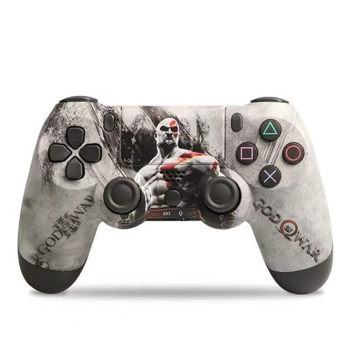 Doubleshock wireless gamepad for PS4 God of War gray new