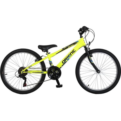 Orient Snake 24" mountain bike used, 7-speed, yellow