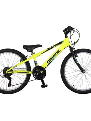 Orient Snake 24" mountain bike used, 7-speed, yellow