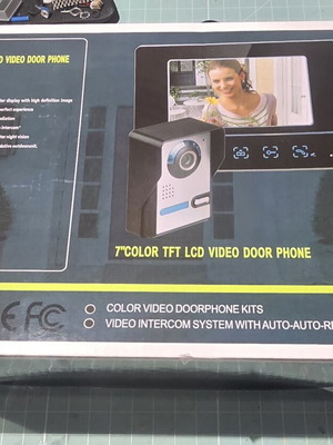 Οθόνη LCD TFT 7" έγχρωμη για κουδούνι καινούργια