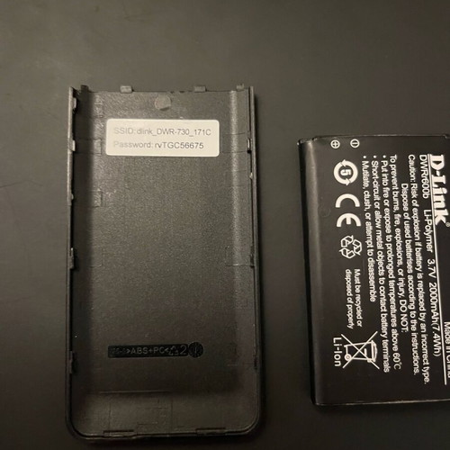 D-Link DWR-730 3G Mobile Wi-Fi Router used, portable internet with SIM