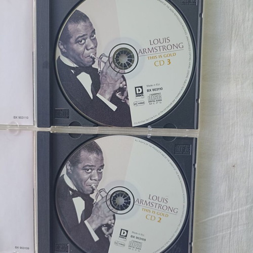 Louis Armstrong This Is Gold CD 2-3 new, jazz