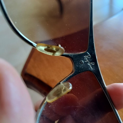 Ray-Ban RB 3350 shield sunglasses, brown gradient lenses